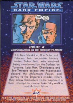 1995 Metallic Impressions Star Wars: Dark Empire #4 Confrontation on the Smuggler's Moon Back