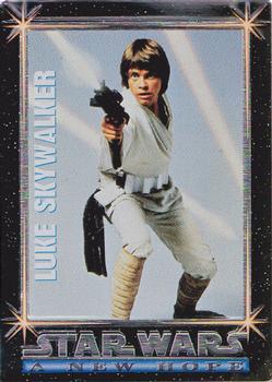 1994-96 Metallic Impressions Star Wars  #1 Luke Skywalker Front