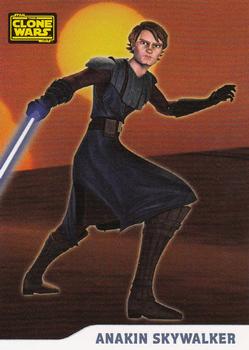 2008 Topps Star Wars: The Clone Wars #2 Anakin Skywalker Front