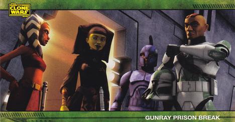 2009 Topps Widevision Star Wars: The Clone Wars #31 Gunray Prison Break Front