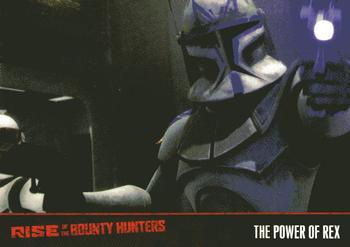 2010 Topps Star Wars: The Clone Wars: Rise of the Bounty Hunters #8 The Power of Rex Front