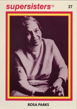 1979 Supersisters #27 Rosa Parks Front