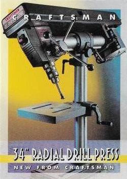 1993 Craftsman #14 Radial Drill Press Front