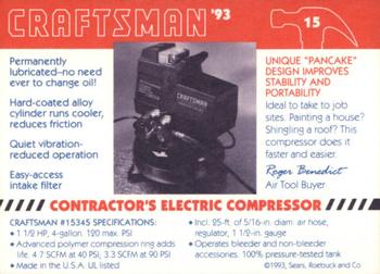 1993 Craftsman #15 Contractor's Compressor Back