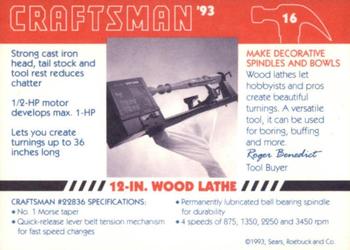 1993 Craftsman #16 12