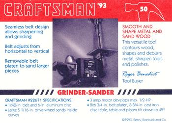 1993 Craftsman #50 Grinder-Sander Back