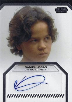 2012 Topps Star Wars: Galactic Files - Autographs #NNO5 Daniel Logan Front