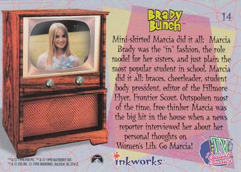 1998 Inkworks TV's Coolest Classics #14 Brady Bunch: Marcia Back