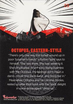 2008 Inkworks The Spirit #29 Octopus, Eastern-Style Back