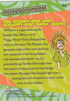 2003 Inkworks Scooby-Doo Mysteries & Monsters #41 The Scooby-Doo and Scrappy-Doo Show (Series) Back