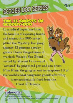 2003 Inkworks Scooby-Doo Mysteries & Monsters #45 The 13 Ghosts of Scooby-Doo Back