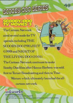 2003 Inkworks Scooby-Doo Mysteries & Monsters #49 Scooby-Doo TV Movies 3 Back