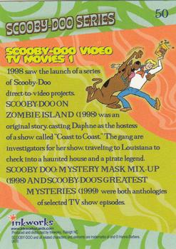 2003 Inkworks Scooby-Doo Mysteries & Monsters #50 Scooby-Doo Video TV Movies 1 Back
