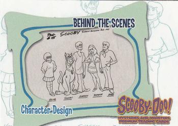 2003 Inkworks Scooby-Doo Mysteries & Monsters #55 Character Design Front