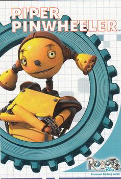 2005 Inkworks Robots the Movie #10 Piper Pinwheeler Front