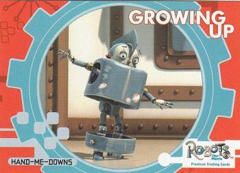 2005 Inkworks Robots the Movie #17 Hand-Me-Downs Front