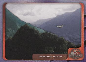 2001 Inkworks Jurassic Park III 3D #2 Forbidden Island Front