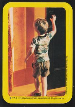 1978 Topps Close Encounters of the Third Kind - Stickers #9 Alien visitors at the door... Front
