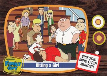 2005 Inkworks Family Guy Season 1 #37 Hitting a Girl Front