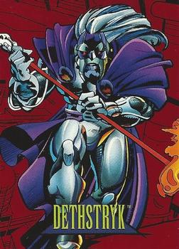 1993 SkyBox Marvel Universe - Red Foil 2099 #8 Dethstryk Front