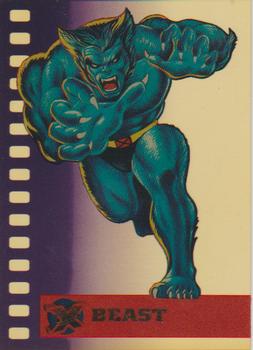 1995 Fleer Ultra X-Men - Suspended Animation #1 Beast Front