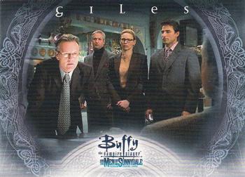 2005 Inkworks Buffy Men of Sunnydale #4 Confrontation Front