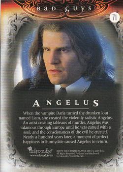 2005 Inkworks Buffy Men of Sunnydale #71 Angelus Back