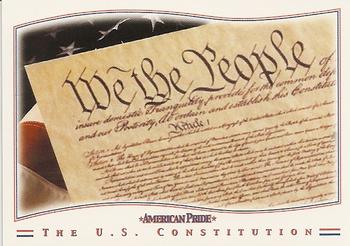 2001 Inkworks American Pride #16 The U.S. Constitution Front
