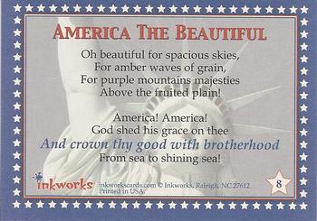 2001 Inkworks American Pride #8 Thy Good Back