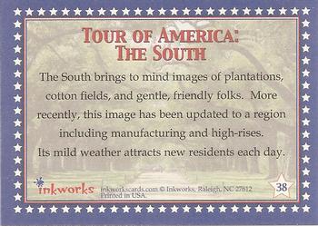 2001 Inkworks American Pride #38 The South Back
