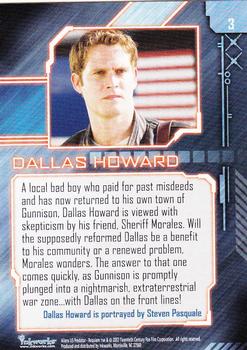 2007 Inkworks Alien vs. Predator Requiem #3 Dallas Howard Back