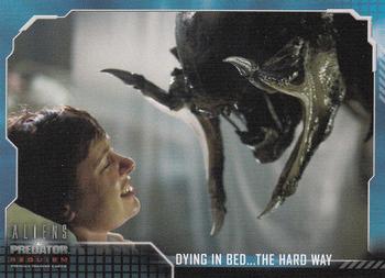 2007 Inkworks Alien vs. Predator Requiem #54 Dying in Bed... The Hard Way Front