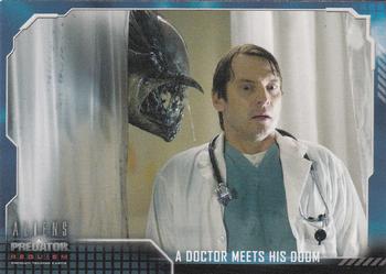 2007 Inkworks Alien vs. Predator Requiem #56 A Doctor Meets His Doom Front