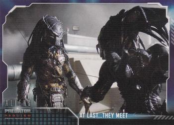 2007 Inkworks Alien vs. Predator Requiem #67 At Last... They Meet Front