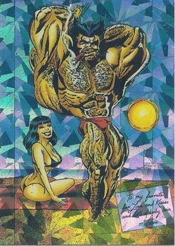 1992 Comic Images Wolverine From Then 'Til Now II - Prism #P6 Memories Front