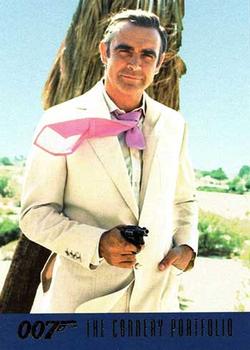 1996-97 Inkworks James Bond Connoisseur's Collection #154 The Connery Portfolio Front