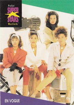 1991 Pro Set SuperStars MusiCards #117 En Vogue Front