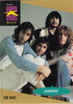 1991 Pro Set SuperStars MusiCards #20 The Who Front