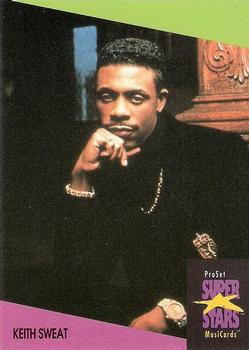1991 Pro Set SuperStars MusiCards #273 Keith Sweat Front