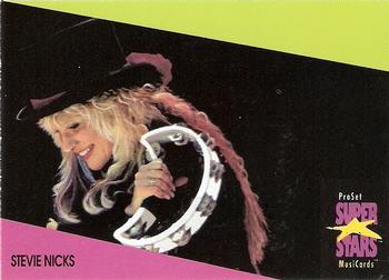 1991 Pro Set SuperStars MusiCards #288 Stevie Nicks Front