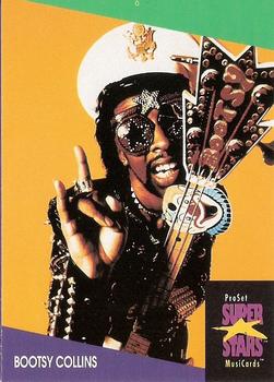 1991 Pro Set SuperStars MusiCards #294 Bootsy Collins Front