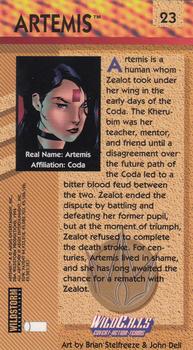 1994 Wildstorm WildC.A.T.s #23 Artemis Back