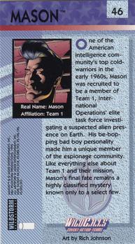 1994 Wildstorm WildC.A.T.s #46 Mason Back