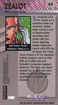 1994 Wildstorm WildC.A.T.s #49 Zealot With Coda Cycle Back