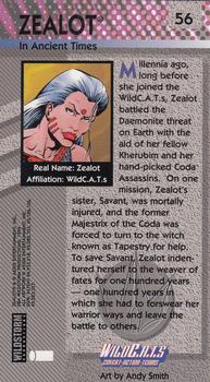 1994 Wildstorm WildC.A.T.s #56 Zealot In Ancient Times Back