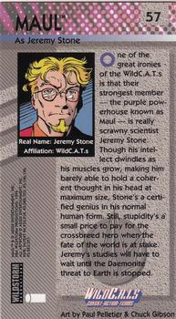 1994 Wildstorm WildC.A.T.s #57 Maul As Jeremy Stone Back