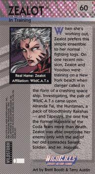1994 Wildstorm WildC.A.T.s #60 Zealot In Training Back