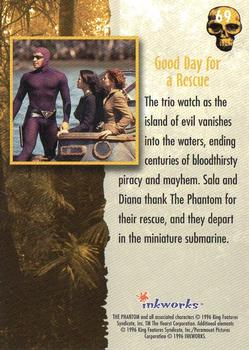 1996 Inkworks The Phantom (Movie) #69 Good Day for a Rescue Back