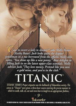 1998 Inkworks Titanic (Movie) #9 