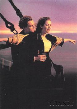 1998 Inkworks Titanic (Movie) #14 Jack, despondent over Rose's rejection, stares... Front